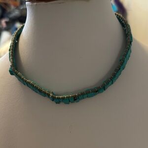 Turquoise Beaded Necklace